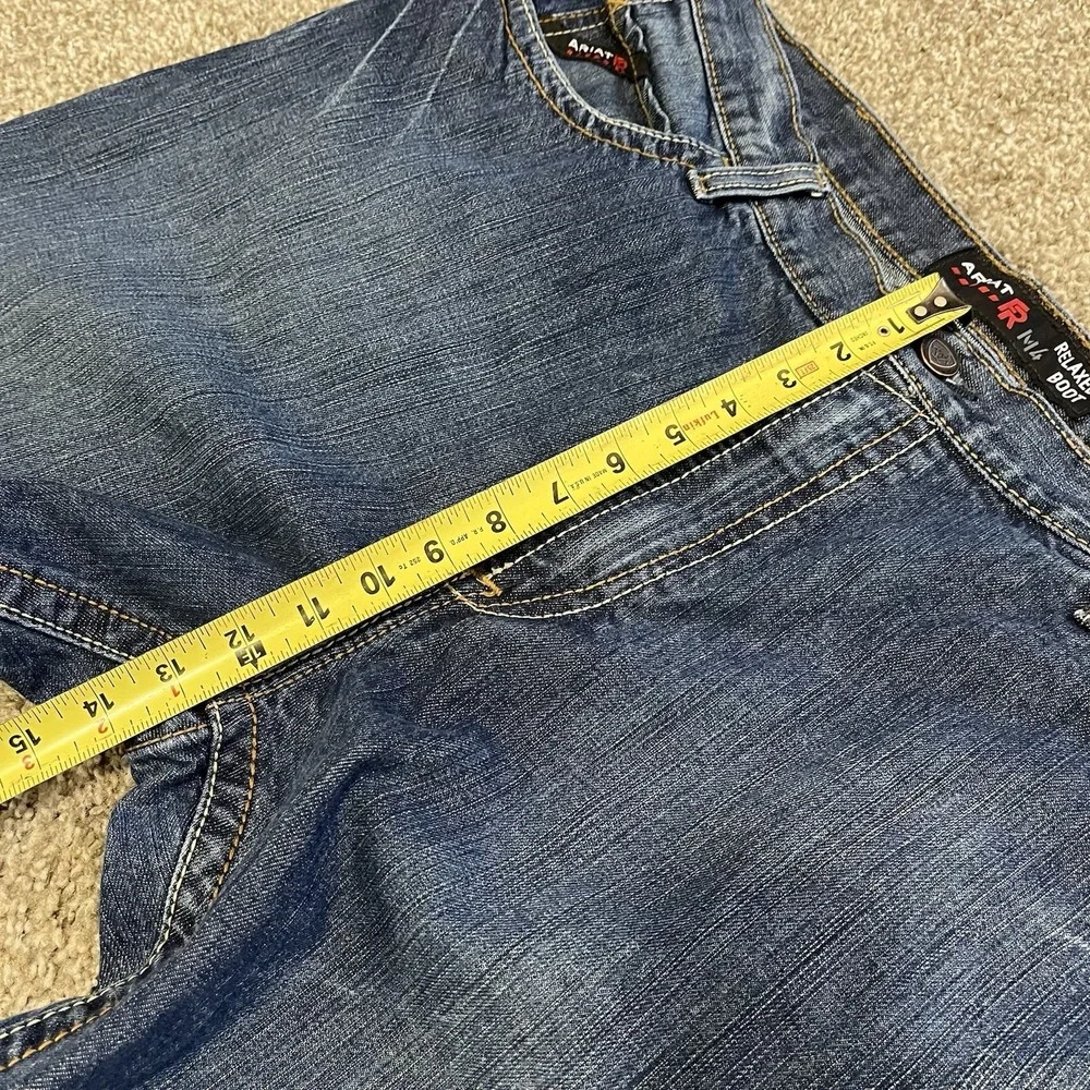 Ariat FR M4 Jeans Mens 42X32 Relaxed Boot Cut CAT2 Flame Fire Resistant Workwear